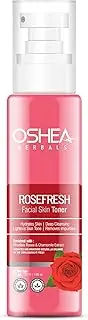 OSHEA Rose Fresh Skin Toner, Red, 120 ml