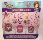 disney sofia the first Value Pack Swirl Decorations