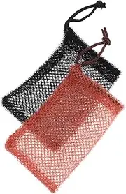 ARTSEWPLY 2Pcs Soap Pouch Convenient Bar Soap Storage Bags for Foaming Durable and Reusable for Face Hands Body and Clothes Lanyard Design for Secure Use