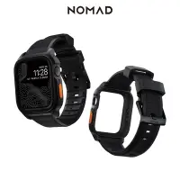 在飛比找Yahoo奇摩購物中心優惠-美國NOMAD Apple Watch 不鏽鋼DLC保護殼 