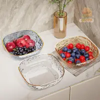 在飛比找蝦皮購物優惠-歐式鐵藝水果籃 水果盤 零食籃 零食盒 收納籃 創意造型水果