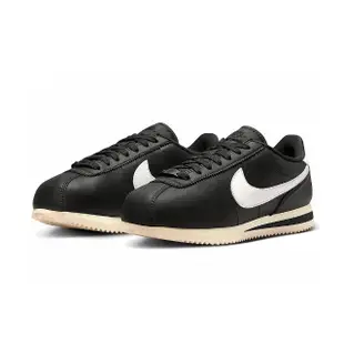 【NIKE 耐吉】Cortez Black and Sail 女鞋 黑白色 阿甘鞋 復古 運動 休閒鞋 FB6877-001