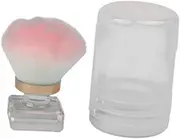 Zialofi Nail Brush for Dust Removal, Art Tool for Nails, Kabuki Cleaner, Makeup Application Brush, Flower