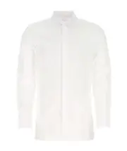 4G logo-embroidered tuxedo shirt FR40,FR42 white