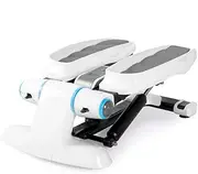 Under Desk Bike Pedal Exerciser - Quiet & Compact Elliptical Exercise Machine with Wide Stable Base & Infinitely Resistance, for Home Office Trainer Fitness Peddler