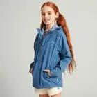 NEW Kathmandu Girls' Andulo 2-layer Rain Jacket