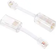 Gatuida Extended Rotating Telephone Cable Detangler Phone Cord Detangler for Swivel Cord