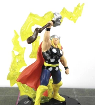 10th Anniversary ~ THOR #016 Marvel HeroClix miniature w/card