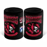 Essendon Bombers AFL Retro Design Beer Can Bottle Cooler Stubby Holder Cosy