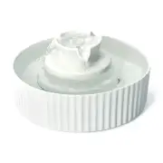 Porcelain Electric Pet Water Fountain Dog Cat Ceramic Water Feeder Bowl Dispenser