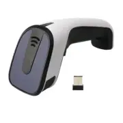 Wireless Red Light Scanner Bar Code QR Scanner Gun 1D 2D Fast Recognition New US