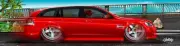 HOLDEN VE Commodore Wagon Red Bar Runner. Man Cave. Australian Made