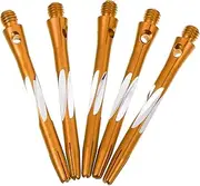 BELLIFFY 5pcs Professional Aluminium Alloy Shaft Stems with Standard Thread for Enhanced Grip and Control Dart Games Durable and Lightweight Design for Improved Performance