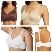 Playtex 18 Hour Seamless Smoothing Full-Figure Wireless Bra 4049 $39 NWT