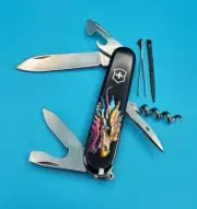 Victorinox Spartan Vibrant Dragon Design Swiss Army Knife Multi Tool! NEW!