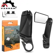Foldable Bicycle Rear View Mirror Mountain Road Bike Mirror 360 Degree Rotation