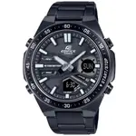 CASIO 卡西歐 EDIFICE 紳士計時手錶-黑 EFV-C110DC-1A