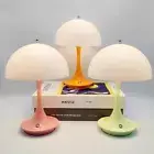 Touch Mushroom LED Desk Lamps Cordless Indoor Lighting for Hotel Bar Coffee