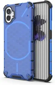 [HWPIVOX] Case for Nothing Phone 1, TPU Lining Pattern Phone Case, Four-Corner Airbag Protection and Anti-Fall Protection Phone Cover for Nothing Phone 1 Blue