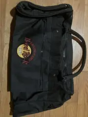 Vintage Hard Rock Cafe Save The Planet Black Duffel Bag NOS!!!