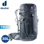 【DEUTER 德國 TRAIL 30L 輕量拔熱透氣背包《黑》】3440521/雙肩後背包/登山包/戶外旅遊