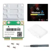 MPE-AX3000H WiFi 6 Wireless Card Dual Band 802.11ax Half Mini PCI-E WiFi Card...