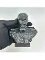 New!Bust Kasli casting iron Emperor Nicholas II Russian Empire