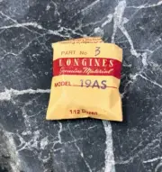 Vintage Longines 19A 19.A 19AS automatic watch Third Wheel Complete part 3
