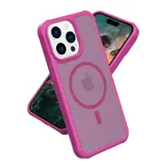 IPhone 14 Pro Max Case,Compatible With MagSafe,Military-Grade Protective Case,Scratch-Resistant Back Cover-Red