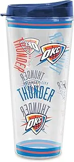 Rico Industries NBA Basketball Oklahoma City Thunder Mayhem Double Wall 20oz Tritan Tumbler