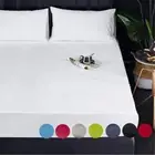 Waterproof Mattress Cover Full Fitted Bed Sheet Single Double Super King Size