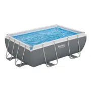 Swimming Pool 282x196x84cm Steel Frame Above Ground Pools Filter Pump 3662L