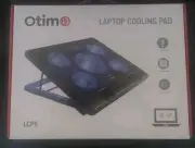 Blue LED Laptop Cooling Pad Gaming Cooler 5 Fans 2 USB Ports for 11-17" Notebook