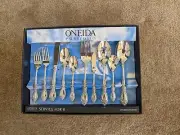 Oneida Wordsworth Flatware 45 pieces (Service for 8) plus 5 Serving Pieces