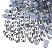 1440 Pcs Hotfix Rhinestones Crystal Glass Gems(SS16 4mm,Silver)