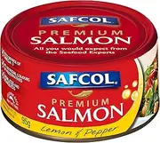 SAFCOL Premium Salmon Lemon Pepper 95g Can x 12