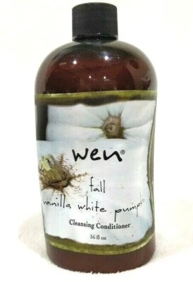 Wen Fall Vanilla White Pumpkin Cleansing Conditioner 16 oz no Pump no Box