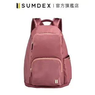 Sumdex｜輕簡防盜後開後背包 NOA-764CR 紅色 官方旗艦店