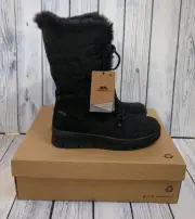 Trespass Evelyn Ladies Waterproof Fleece Lined Winter Snow Boots UK 7 EU 40
