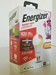 ✹ Energizer A19 *Smart* Bright RGB White LED Bulb ✹