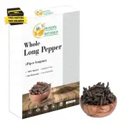 Long Pepper Whole – Premium Indian Long Peppercorns (Piper Longum) for Authentic