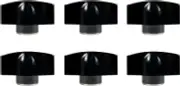 1930 - Wing Nut Pack of 6 - Stay-Cool Phenolic Design - Secures ...