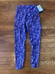 Nike Womens One High-Waisted 7/8 Printed Leggings Daybreak Size Small FZ3229-509