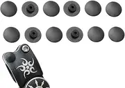 12 Pcs Headset Screw Cap, Waterproof Headset Cap Bike Rubber Stem Top Cover Headset Cover Screw Cap Dust Proof Decorative for Mountain Road Folding and Track Bikes