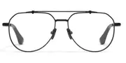 Quay ALL CAPS 78122 Men's Glasses Black Size 55 - Private Health Rebate - Blue Light Block Available