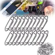 100pcs Topwater Co Speed Clips, Topwater Speed Clips, Fishing Topwater Lures AU