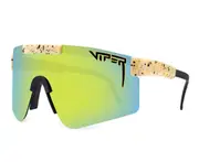 Outdoor Flat Top Sun Glasses TR90 C15 Frame Mirrored Lens Windproof Sport Polarized Sunglasses for Men UV400 Go Hiking