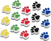 LALAFINA 15pcs Magnetic Whiteboard Erasers Small Whiteboard Erasers Eva Erasable Accessories Dry Erase for Office Classroom