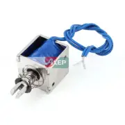 A● JF-0826B DC12V 2A 20N / 10mm Pull Push Type Linear Motion Sole