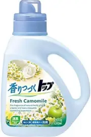 Top Fresh chamomile with softener Softener-free laundry detergent Liquid body 9